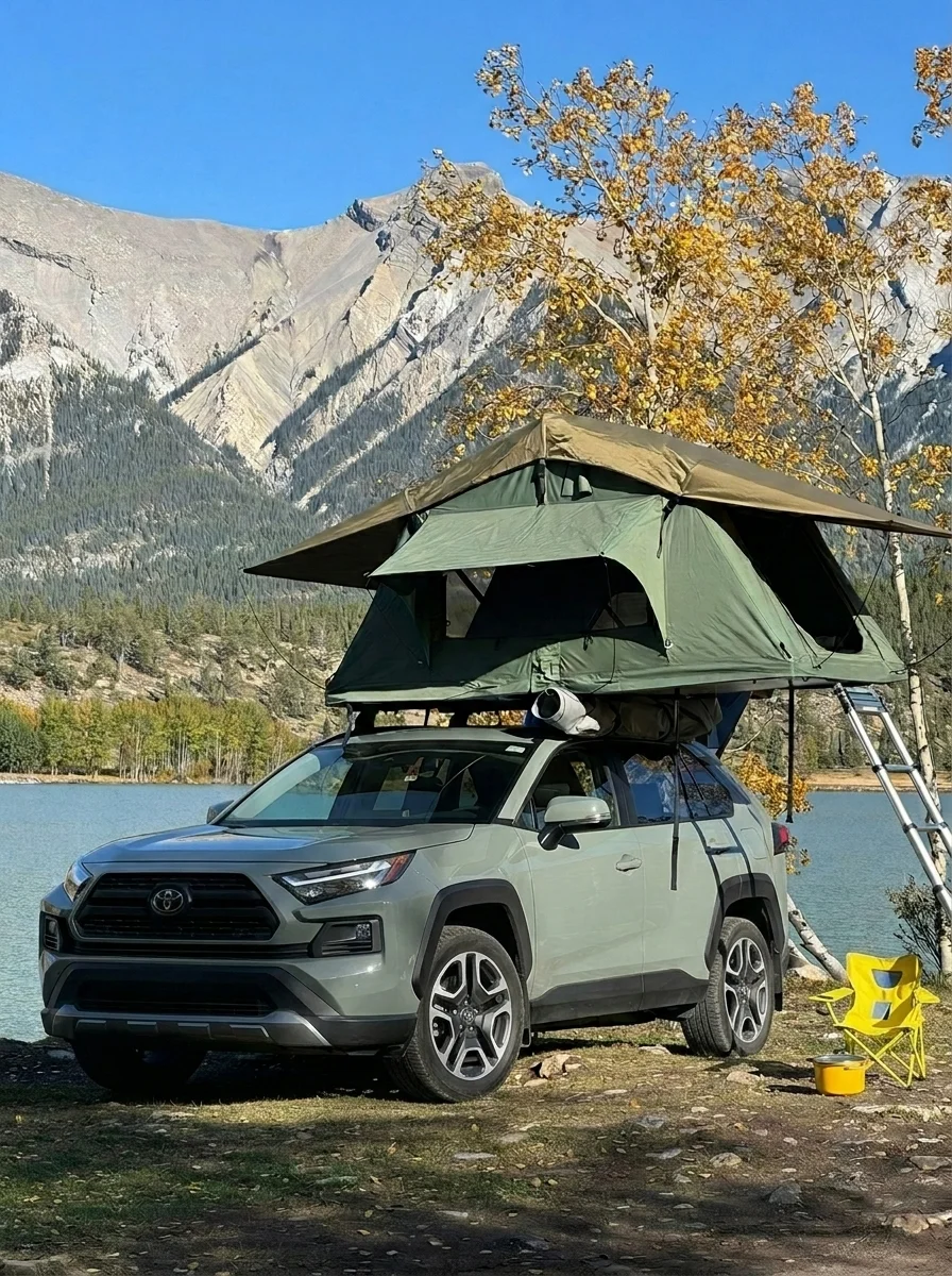 Alberta Rooftop Tent Camping in Fall: Is It Warm Enough?