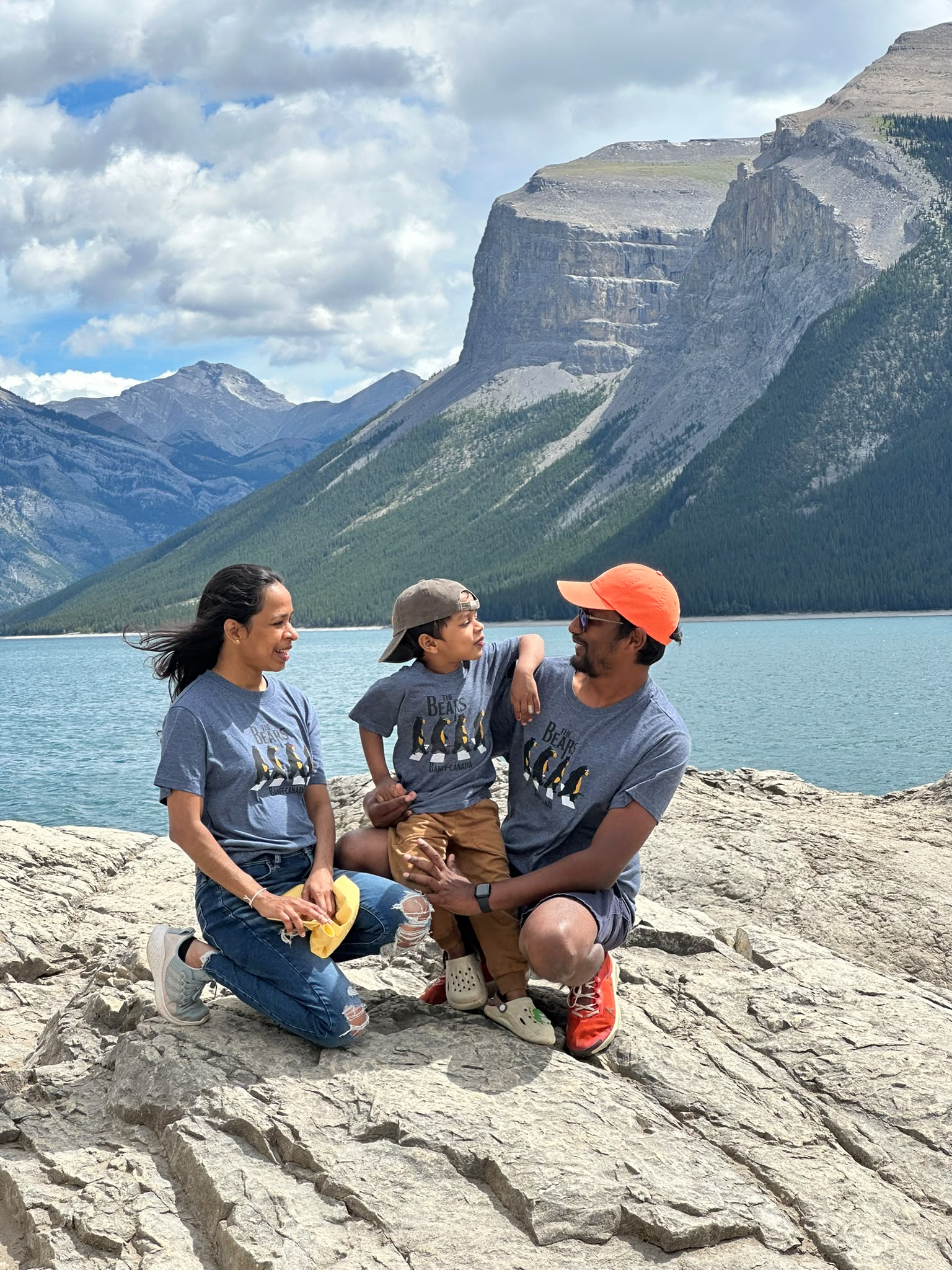 Madusha, Sassri, and Yenul from Camp on Wheels