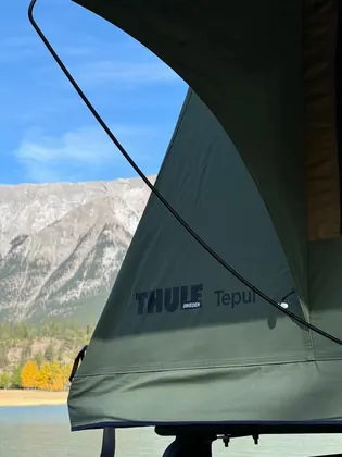 Toyota RAV4 campsite detail