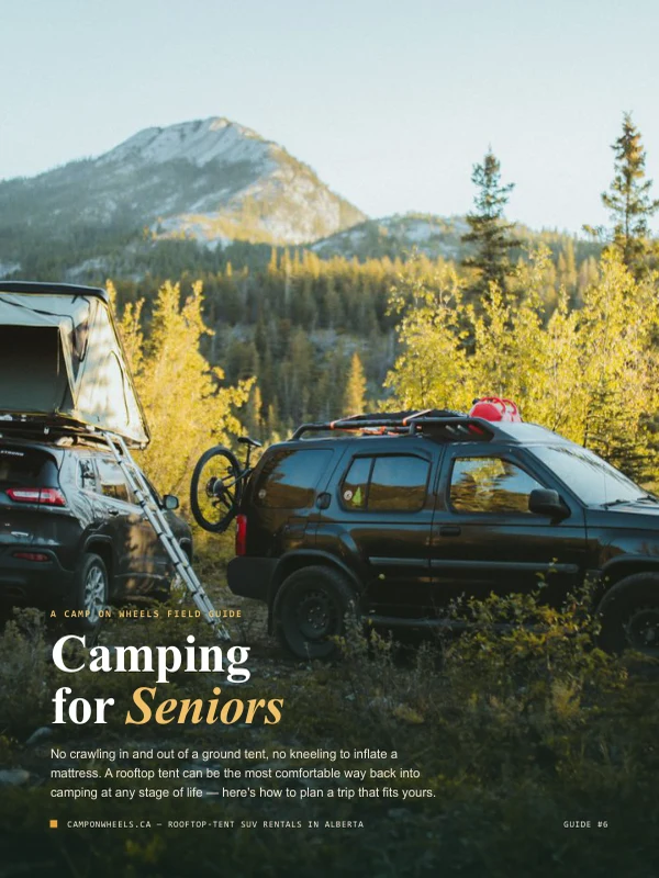 Camping for Seniors — A Camp on Wheels Field Guide cover