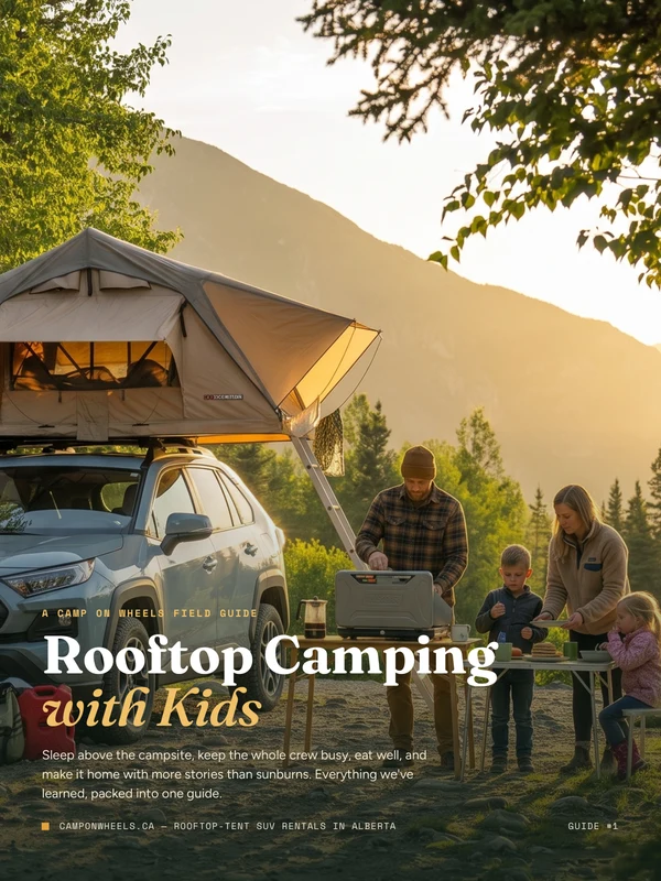 Rooftop Camping with Kids — A Camp on Wheels Field Guide cover